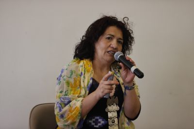 Maribel Mora Curriao, directora de la Oficina de Equidad e Inclusión de la U. de Chile.